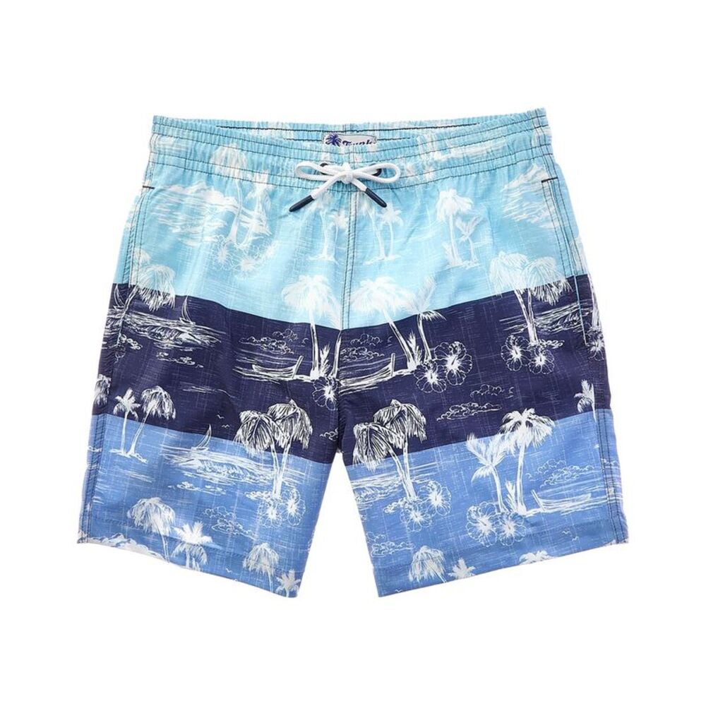 Trunks Surf & Swim Co. Mens  Sano Swim Short, Blue